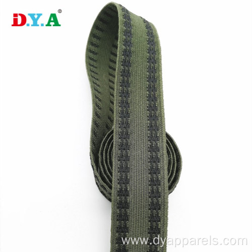 silicone non slip gripper elastic for clothing